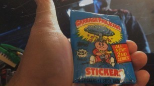 '1985 Garbage Pail Kids OS2 Wax Pack Opening'