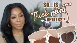 'LET\'S TALK ABOUT FENTY\'S NEW BRONZER | FENTY BEAUTY \"THICK MINT\" TESTED + COMPARISON | Andrea Renee'