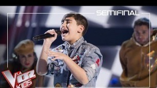 'Marcos Díaz canta \'Chandelier\' | Semifinal | La Voz kids Antena 3 2019'