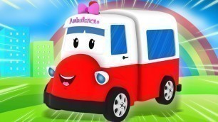 'Road Rangers: Ambulance Donna is Here | Kids Songs & Car Cartoons - Super Kids Network'