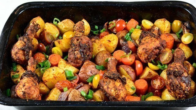 'Baked Chicken and Potatoes'