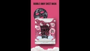 'How to apply Bubble Sheet Mask | Skincare | Colorbar Cosmetics'