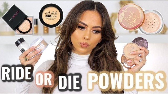 'BEST PRESSED & BAKING - LOOSE POWDERS TO SPEND YOUR MONEY ON 