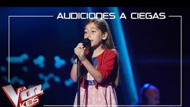 'Alison Fernández canta \'Ya te olvidé\' | Audiciones a ciegas | La Voz Kids Antena 3 2021'