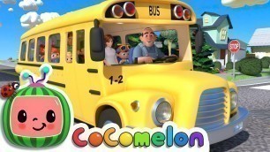 'Wheels on the Bus | CoComelon Nursery Rhymes & Kids Songs'