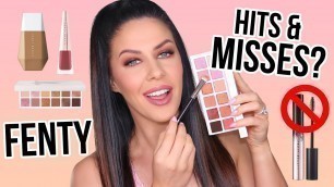 'FULL FACE TESTING FENTY BEAUTY!! HITS, MISSES & MAJOR FAILS!?'