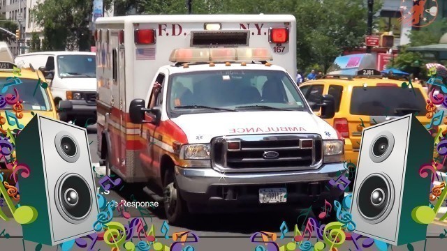 'Ambulance Song for Kids - Truck Music Videos for Children'