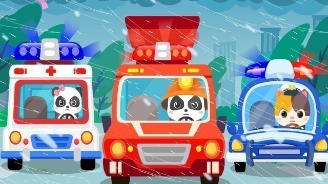 'Baby Rescue Squad - Ambulance, Police Car, Fire Truck 