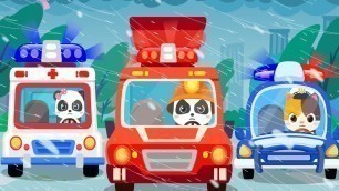 'Baby Rescue Squad - Ambulance, Police Car, Fire Truck 