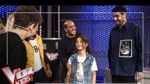 'Melendi y Arkano roban un talent a David Bisbal | Batallas | La Voz Kids Antena 3 2019'