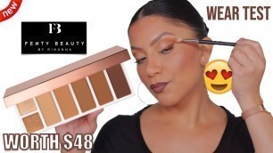 '*new* FENTY BEAUTY SUN TALK\'R FACE, EYE , BRONZER & HIGHLIGHTER PALETTE + WEAR TEST | MagdalineJanet'