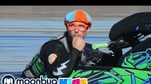 'Blippi Explores a Jet Ski | Blippi | Educational Videos for Kids | Moonbug Kids Playground'