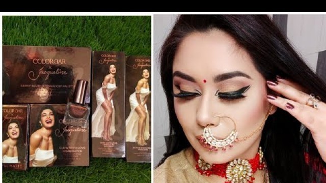 'New Launch COLORBAR X JACQUELINE | HONEST Review + Demo of all the products | Priya Arora'