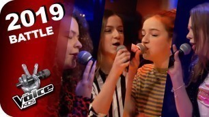 'Harry Styles - Sign of the Times (Mimi&Josi/Kimberly/Greta) | The Voice Kids 2019 | Battles | SAT.1'