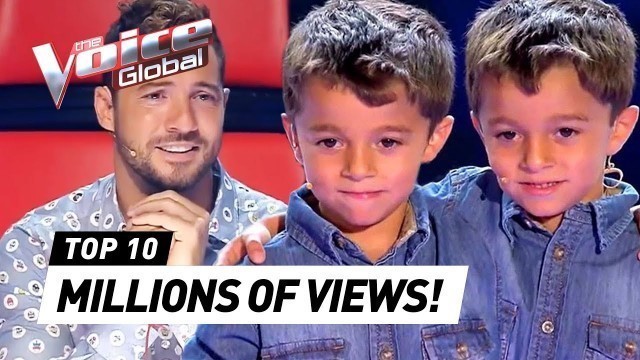 'MOST TRENDING Blind Auditions in 2019 | The Voice Kids Rewind'