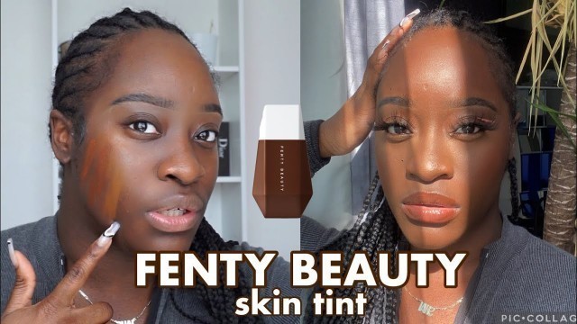 '*NEW* FENTY BEAUTY Eaze Drop Skin Tint | shade 21 and 22 | first impressions, swatches & comparisons'