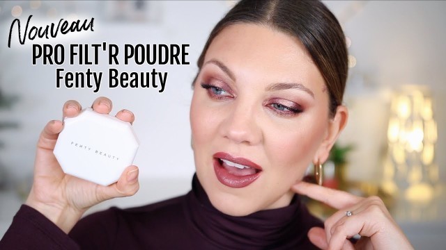 'NOUVEAU : FOND DE TEINT PRO FILT\'R POUDRE FENTY BEAUTY  | 10min = 1 Produit | Revue, swatch, avis.'