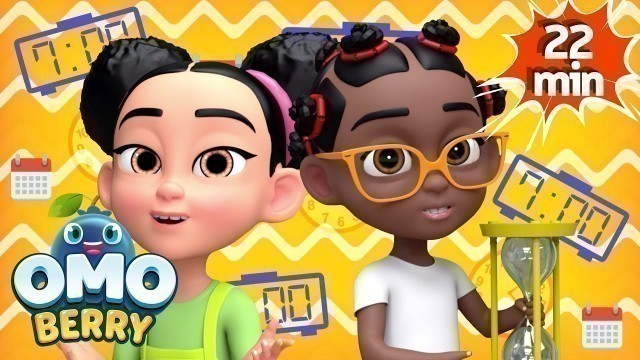 'Let’s Sing About Time! | Fun Kids Songs | OmoBerry'