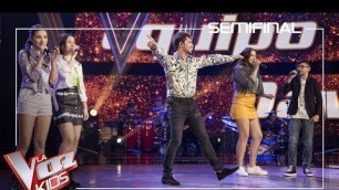 'David Bisbal y sus talents cantan \'A partir de hoy\' | Semifinal | La Voz Kids Antena 3 2019'