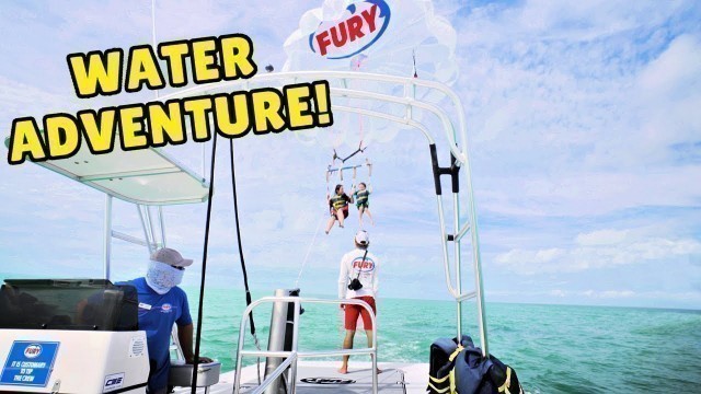 'FURY WATER ADVENTURES with KIDS | KEY WEST, FLORIDA | Jet Ski | Snorkeling | Parasailing'