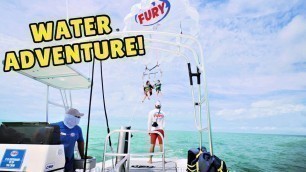 'FURY WATER ADVENTURES with KIDS | KEY WEST, FLORIDA | Jet Ski | Snorkeling | Parasailing'