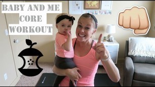 'Baby and Me Core Workout in 15 Minutes'