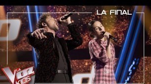 'David Bisbal e Irene Gil cantan \'El ruido\' | Final | La Voz Kids Antena 3 2019'