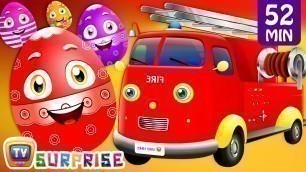 'Learn Vehicles for Kids - Ambulance, Fire Engine + More ChuChu TV Learning Videos SUPER COLLECTION 6'