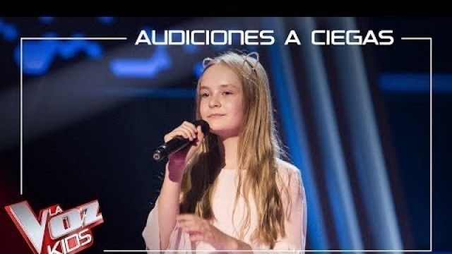 'Alicia Pétina canta \'Memory\' | Audiciones a ciegas | La Voz Kids Antena 3 2019'