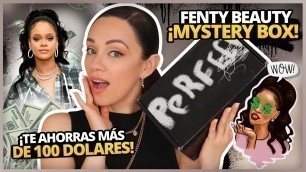 'CAJA MISTERIOSA DE FENTY BEAUTY: ¿VALE LA PENA O NOS MANDAN LO QUE NO SE VENDE?'