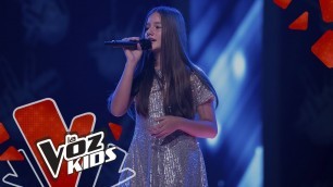 'Sara canta Noviembre Sin Ti – Audiciones a Ciegas | La Voz Kids Colombia 2019'