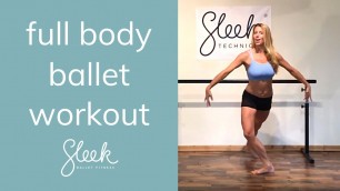 'Full Body, Dance Bite Ballet Workout'