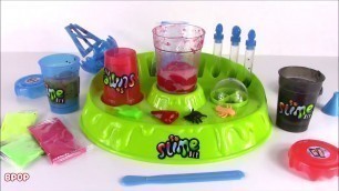 'BubblePOP Kids! DIY SLIME Factory! Make 10 Confetti SLIMES with Water & SLIME Powder! Mix in Slime B'