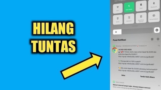 'Cara Menghilangkan Notifikasi Di Chrome | Tutorial Android'