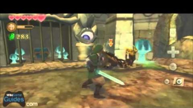 'Zelda Skyward Sword Walkthrough - Skyview Temple - Small Key 2 (Part 20) | WikiGameGuides'