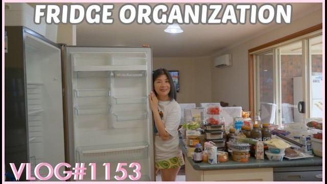 'RELAXING VLOG | CLEANING AND FRIDGE ORGANIZATION AND STORING FRUITS AND VEGETABLES'