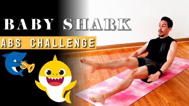 'Baby Shark Abs Challenge / Reto de Abdominales Baby Shark'