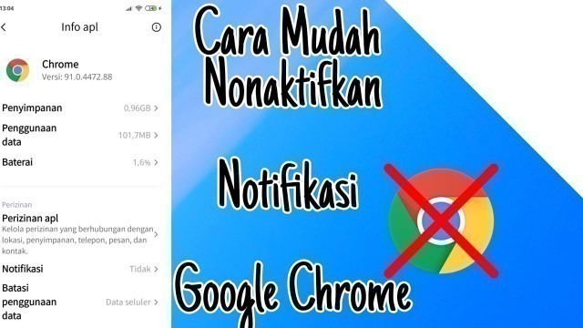 'Cara Nonaktifkan Notifikasi Aplikasi Google Chrome dengan Cepat dan mudah'