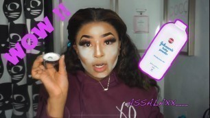 'BAKING/SETTING WITH BABY POWDER | DOES IT REALLY WORK? || Assalaxx__'