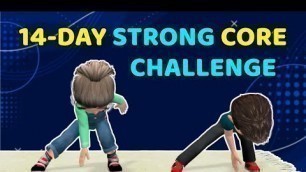 '14-DAY STRONG CORE CHALLENGE: ABS EXERCISES FOR KIDS'