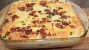 'Double Baked Potato Casserole - Bonita\'s Kitchen'