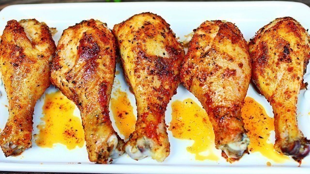 'Best Ever Baked Chicken Drumsticks - Easy Baked Chicken Recipe'