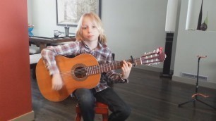 '8-year-old Calgary kid lights up flamenco guitar'