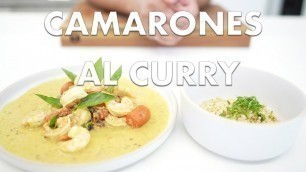 'Camarones al Curry   Chef John Motta'