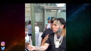 '6ix9ine Giving Money To Kids On the Streets'