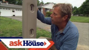 'How to Replace a Mailbox Post | Ask This Old House'