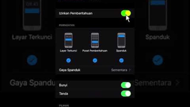 'Cara Menonaktifkan Salah Satu / Beberapa Notifikasi Aplikasi di iPhone'