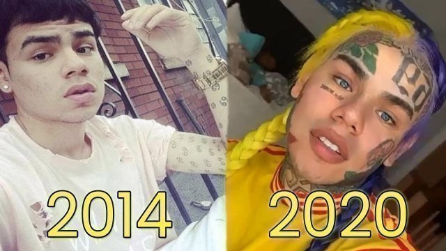 'Evolution of Tekashi 6IX9INE (2014-2020)'