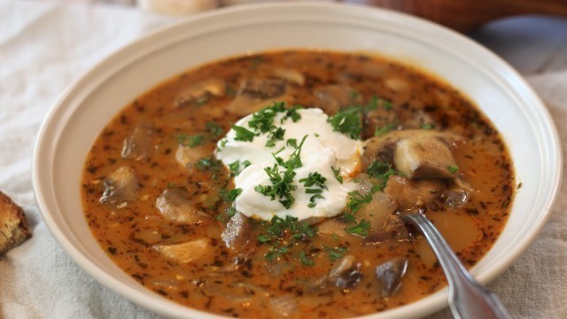 'Hungarian Mushroom Soup | It\'s Only Food w/ Chef John Politte'