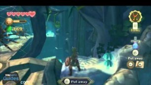 'Zelda Skyward Sword Walkthrough - Skyview Temple - Dungeon Map (Part 17) | WikiGameGuides'